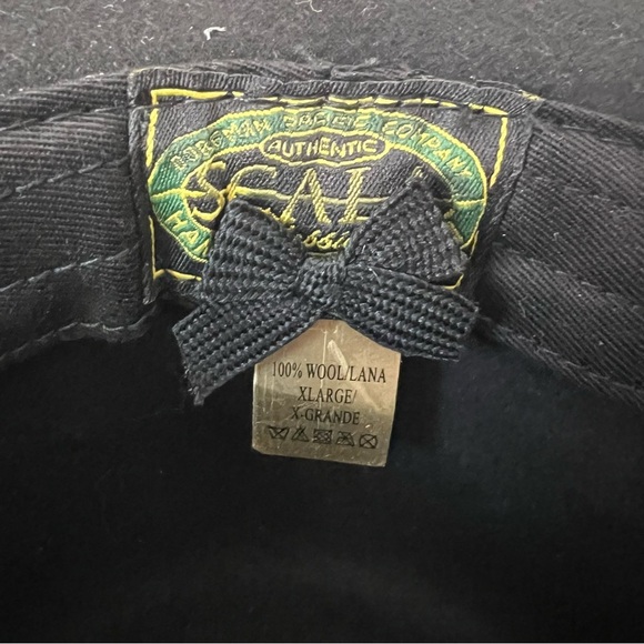 Dorfman Pacific Four Seasons Felt Authentic Scala 100% Wool Hat Size XL - Picture 7 of 10